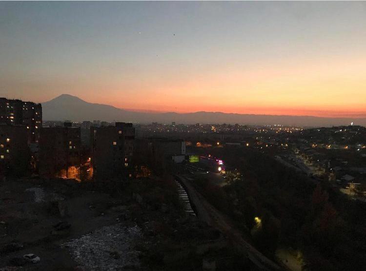 Евродвушка В Glendale Hills В Центре,С Видом На Арарат Yerevan Exterior foto